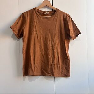 Sezane Conrad tee in camel